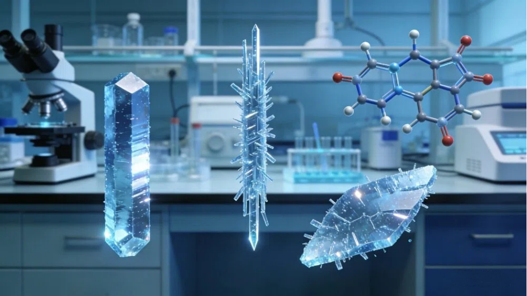 晶型定性分析方法及其在制药领域的系统化应用